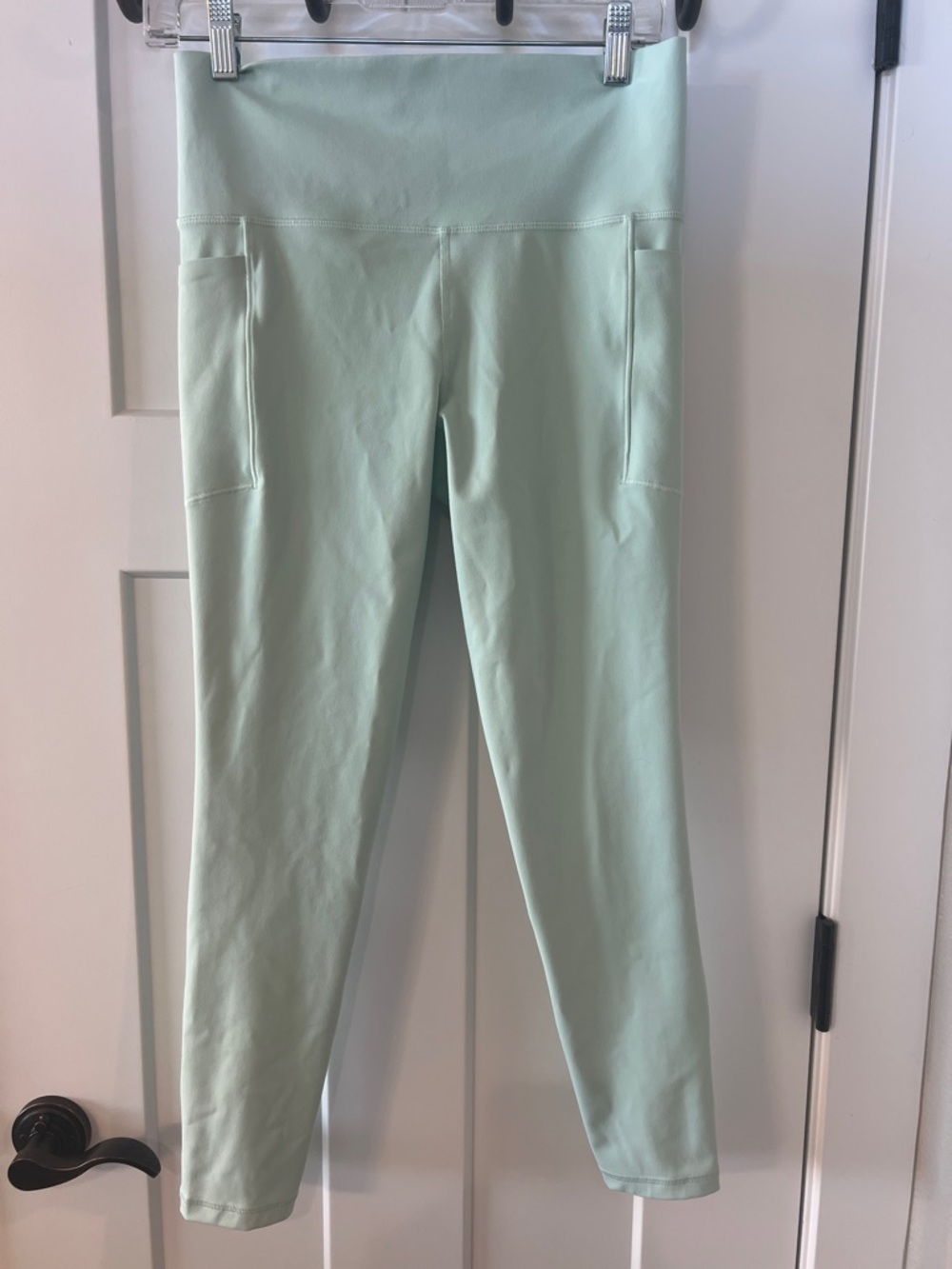 Athleta Mint Green High-Rise Pocket Leggings